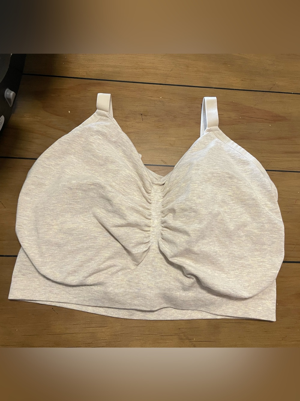Kindred Bravely Cream Hands-Free Pumping & Nursing Bra